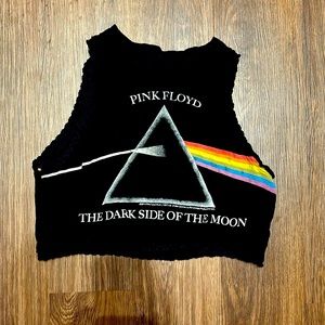PINK FLOYD CROP tee